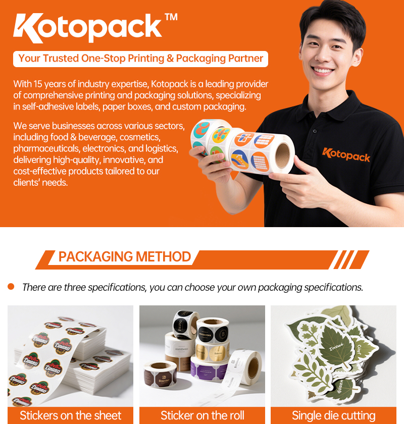 Packaging Sticker Showcase