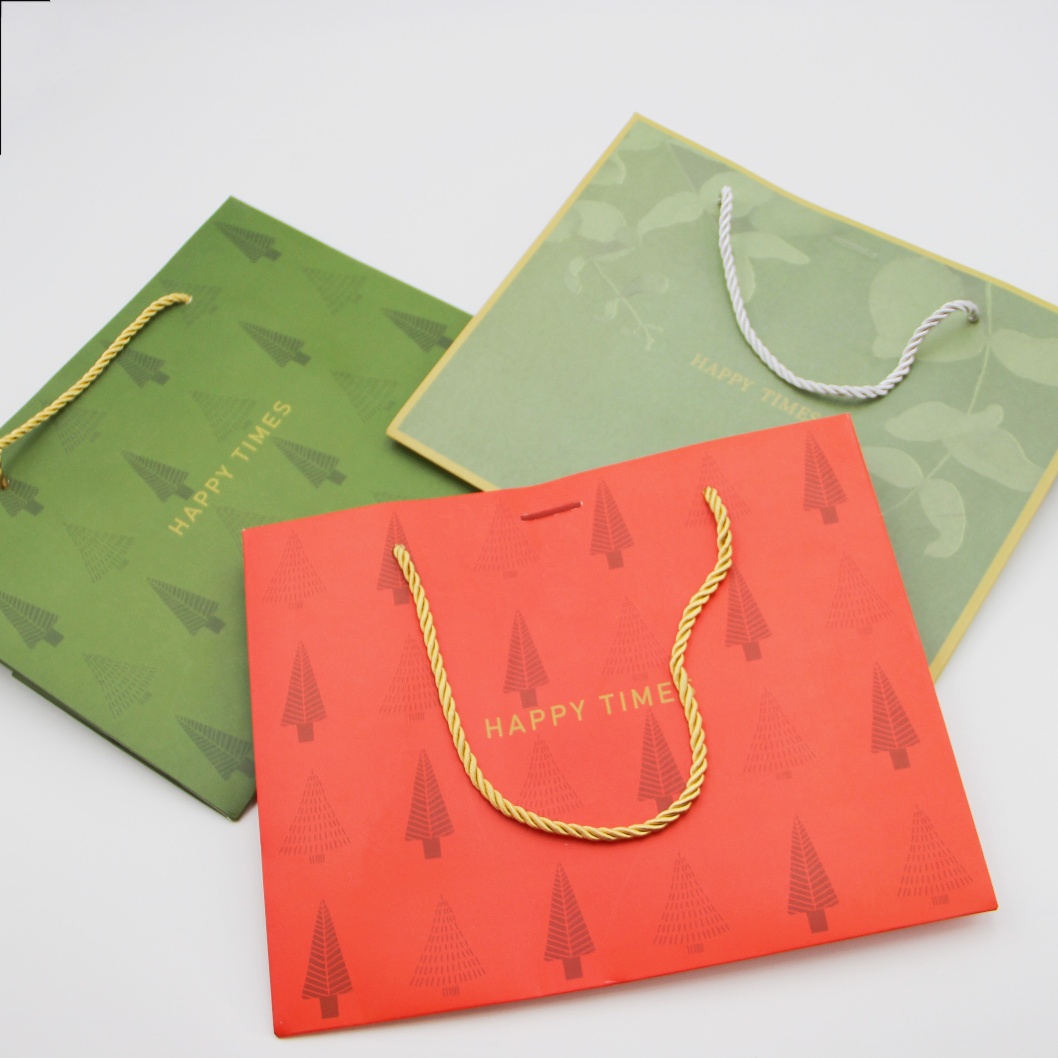 Eco Friendly Luxury Recyclable Kraft Paper Bag Custom Logo Printed Lamination Embossing for Packaging