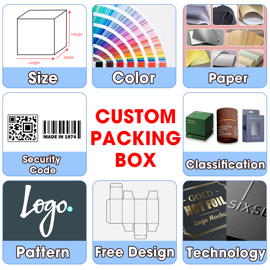 Custom Logo Printed White Corrugated Mailer Shipping Paper Packaging Boxes Recyclable Foldable Cardboard E-commerce Mail