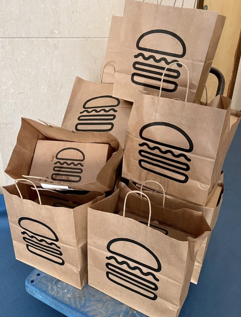Kraft Paper Container Front View