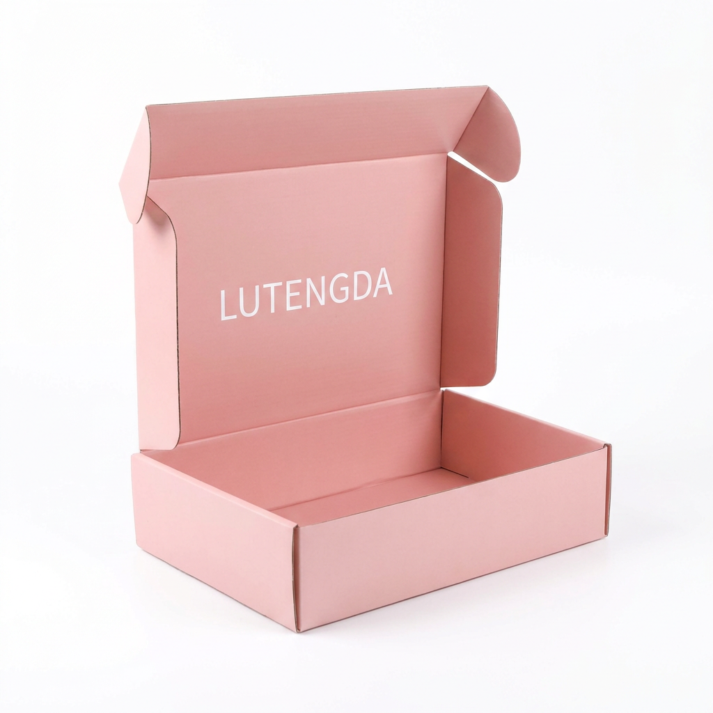 Custom Printed Waterproof Sponge Lined Corrugated Shipping Mailer Box Eco Friendly Rectangular Cardboard Packaging For