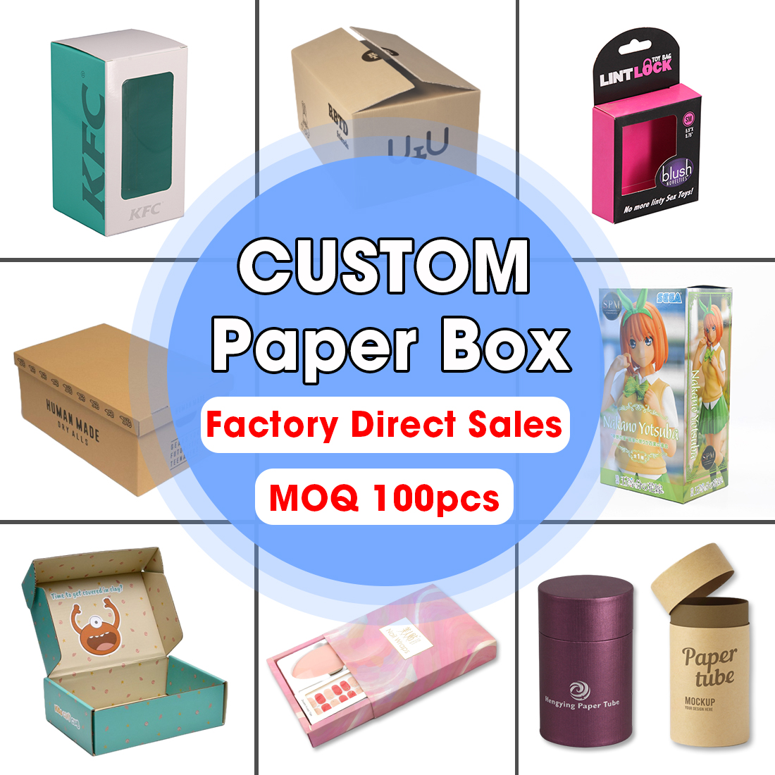 Eco-Friendly Layer Corrugated Shipping Cardboard Boxes Strong Recycled Paper for E-commerce Packaging Wholesale