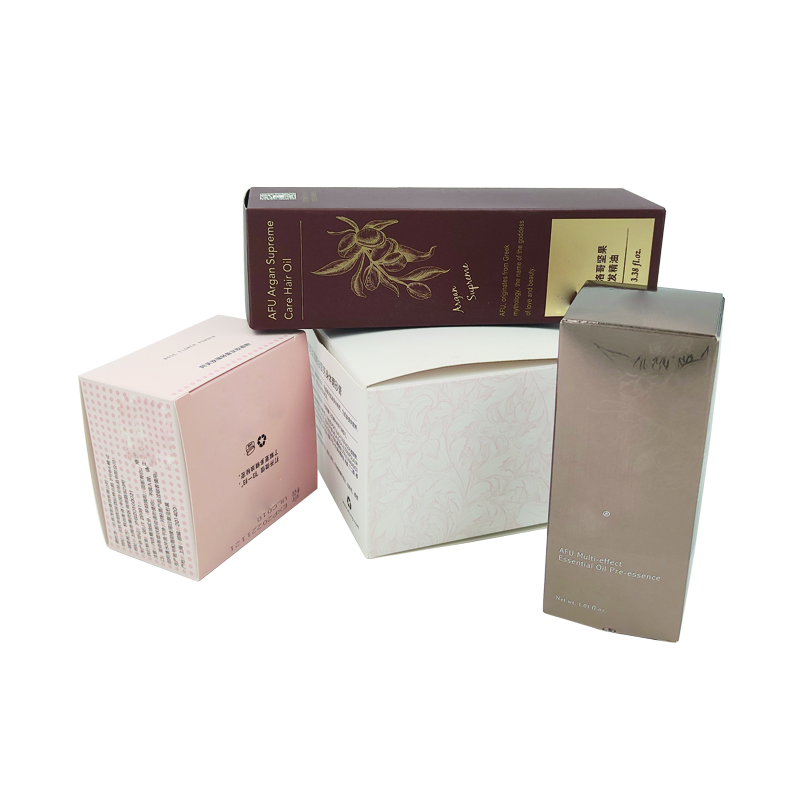 Luxury Printing White Cardboard Paper Boxes for Cosmetics Cosmetic Box Packaging
