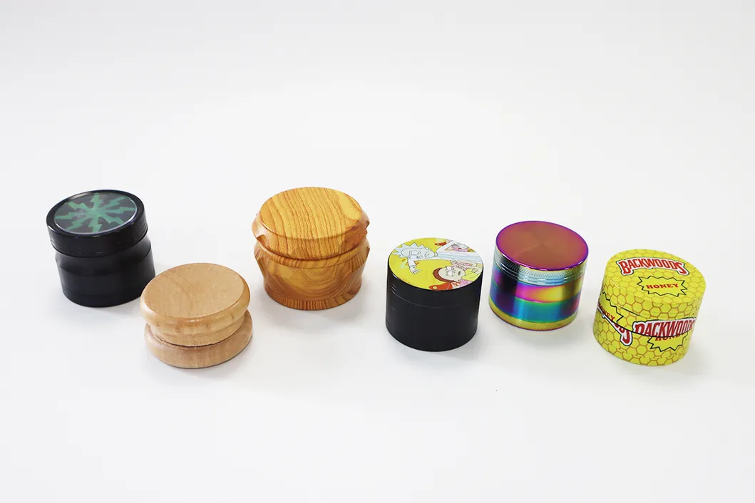 Custom Logo Tobacco Herb Dry Flower Grinder Design 3