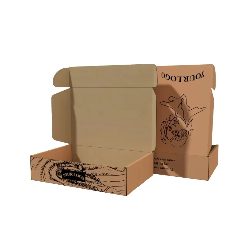 Sauce Bottle Corrugated Paper Packaging 3