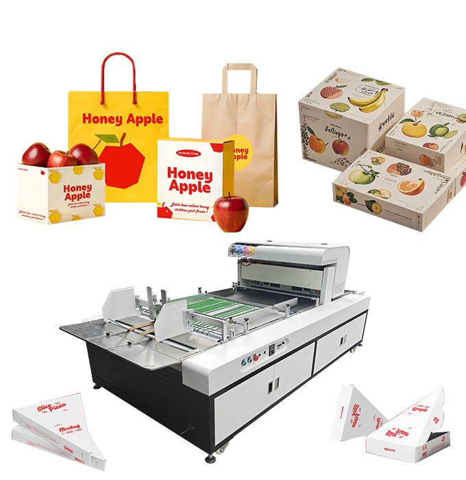 High-speed Single-pass Printer 600mm for Corrugated Boxes, Pizza Boxes, and Paper Packaging Printing