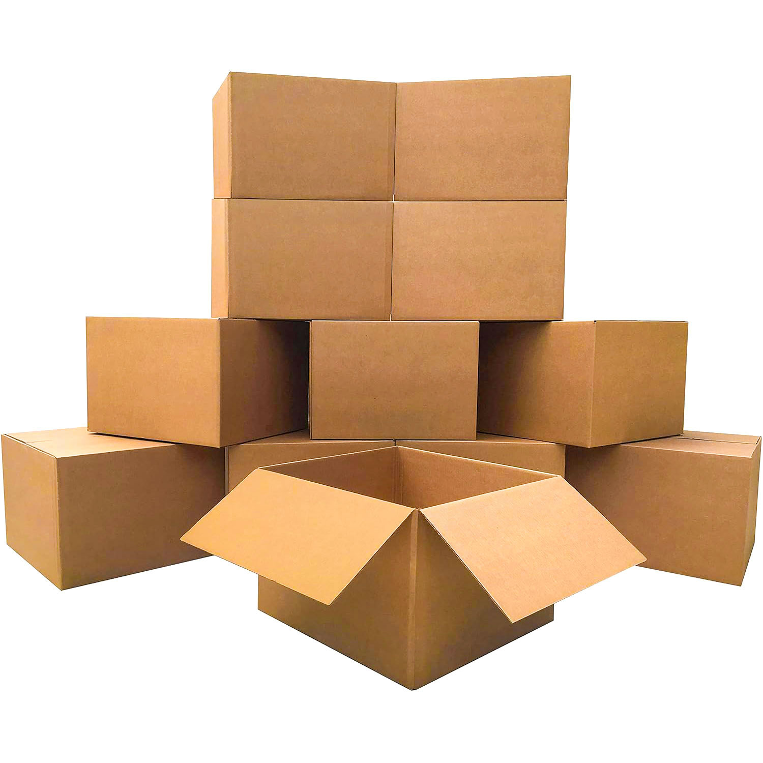 High Quality Logo Shipping Cartons Recyclable Corrugated Boxes Custom Printed for Retail &amp; Online Orders