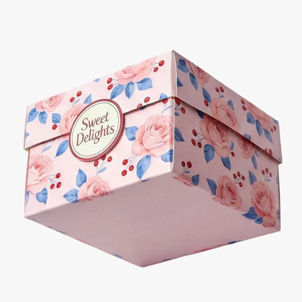 Low MOQ Custom Cardboard Window Box Printing for Cosmetic Packaging