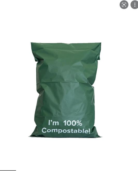 PLA Pbat Printed Biodegradable Sustainable Eco Compostable Plastic Poly Mailer Mailing Shipping Bags for Clothing Packaging