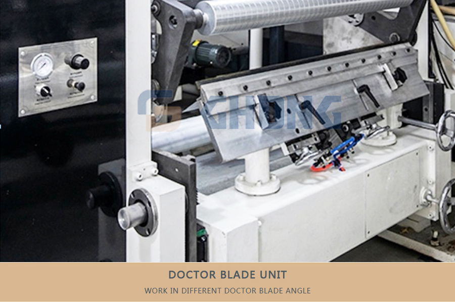 Food Packaging Rotogravure Printing Machine for Plastic Paper Film and Bopp Printing