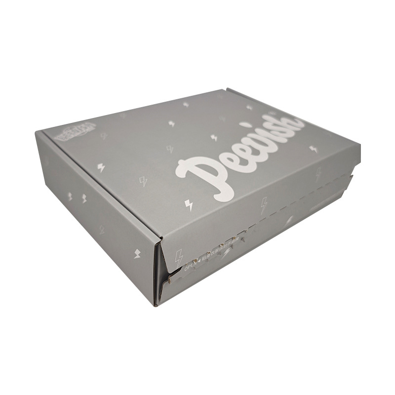 Wholesale Oem Factory Eco Friendly Tear off Custom Printed Cardboard Ecommerce Postal Mailer Box Shipping Box Paper Packing Box