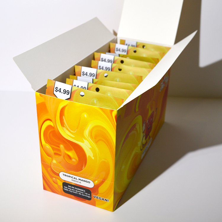 Custom Logo Paper Cardboard Show Shelf Ready Packaging Box Counter Top Product Retail Display Boxes Packaging