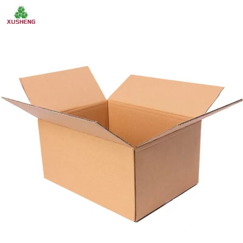 Custom Size 3 5 7 Layer Corrugated Cardboard Product Storage Commercial Kraft Paper Eco Shipping Packaging Carton Box for Pack