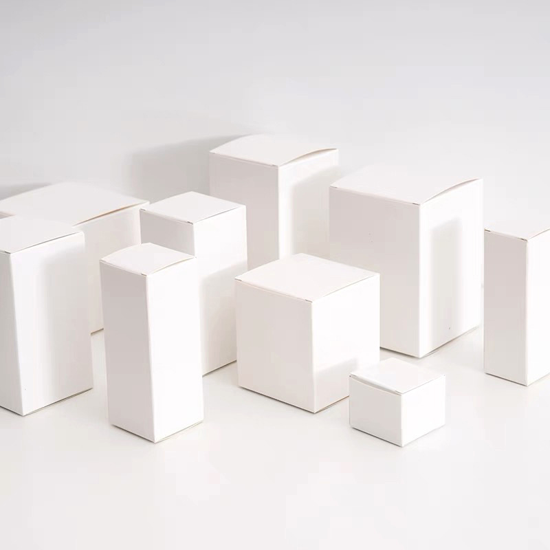 Retail-Ready Reusable White Cardboard Box | High-End Product Packaging | MOQ 500 Pcs