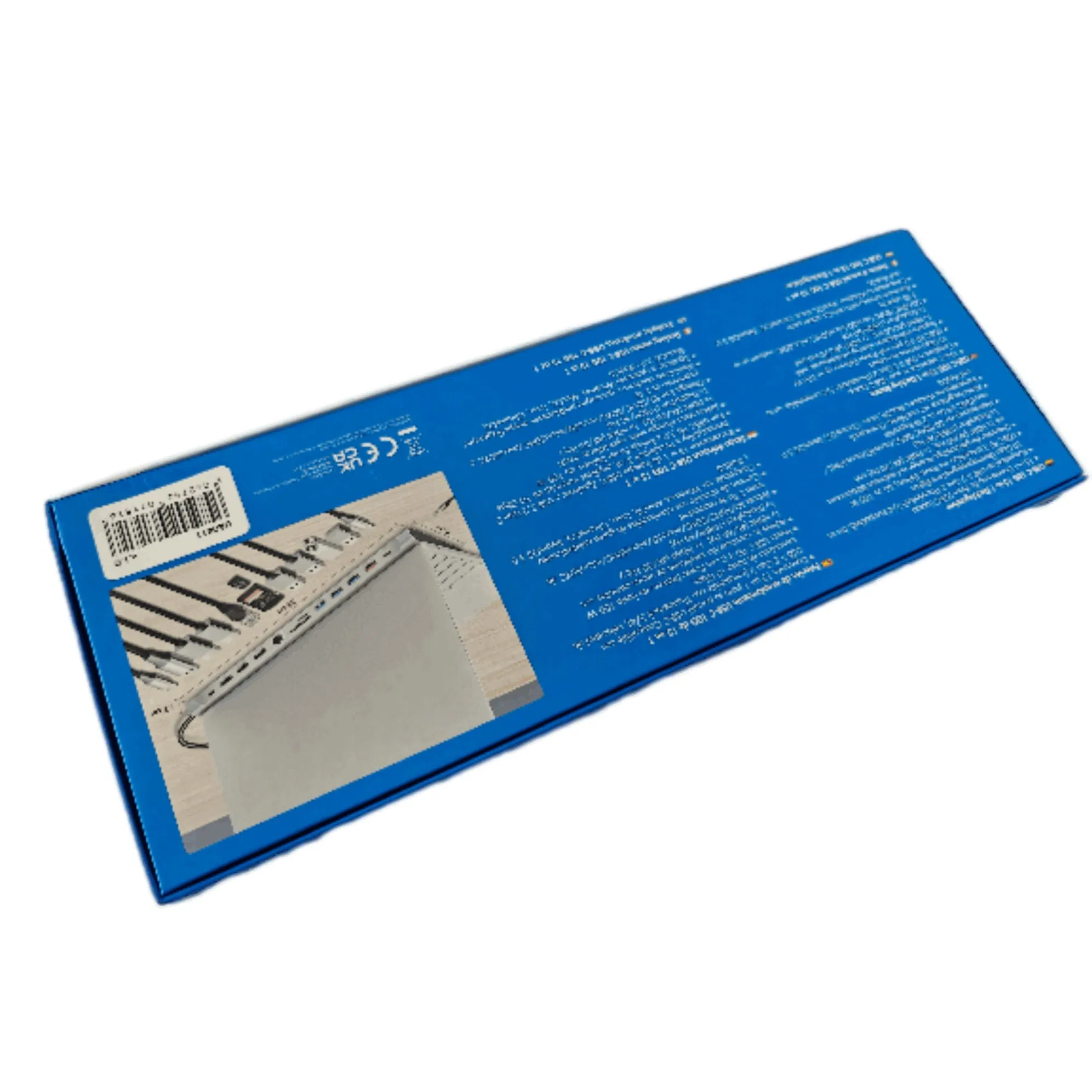 Recyclable Kraft Paper Packaging Box with Printed Design for Sustainable Eco-Friendly Product Wrapping
