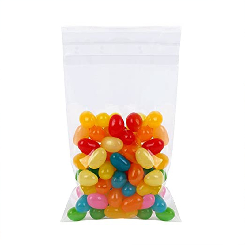 Cross-border E-commerce Food Grade Candy Packaging Bag Christmas Gift OPP Flat Self-adhesive Bag