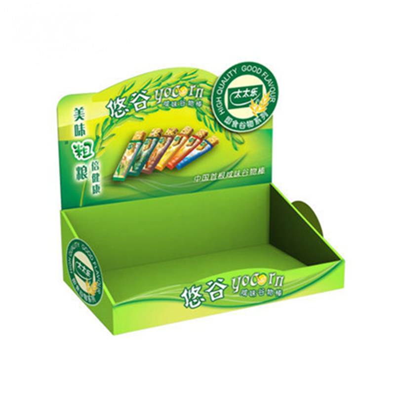 Point of Sale Corrugated Paper Cardboard Tabletop Display Stand Box
