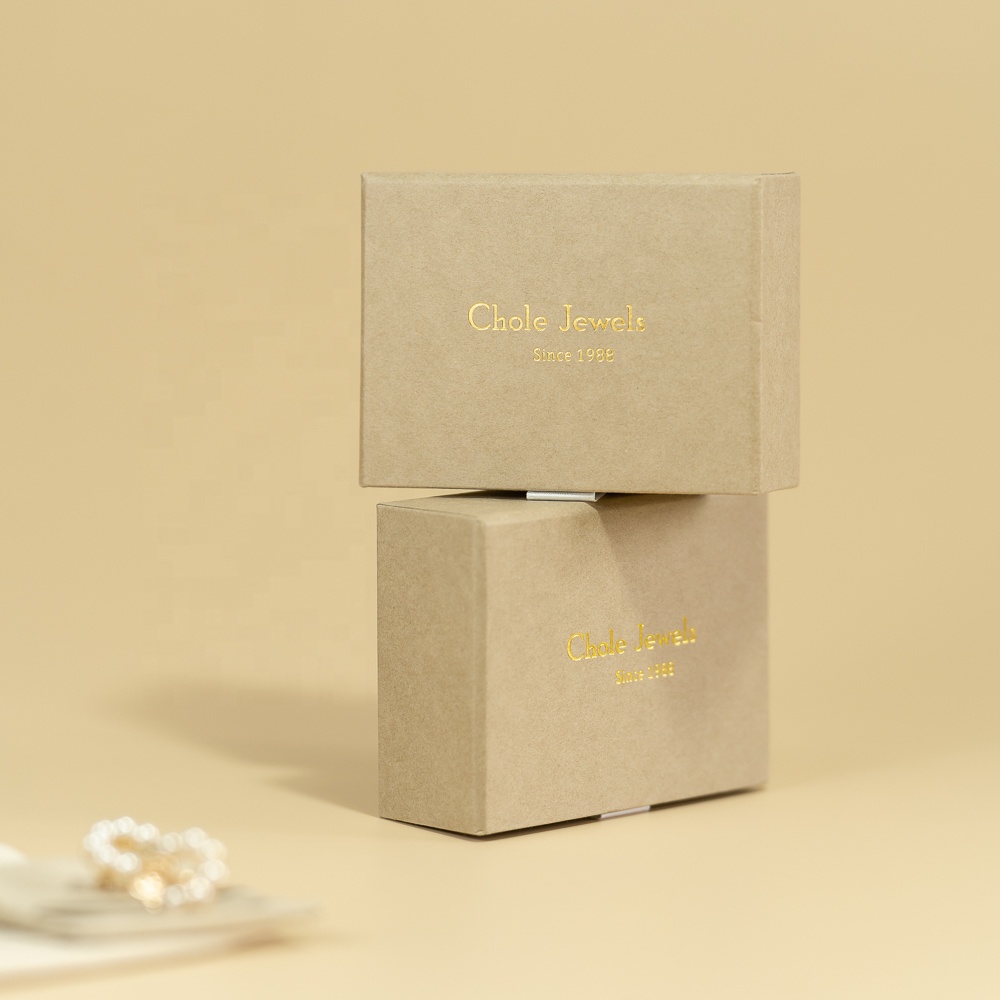 Box Packaging Luxury Customize Design Print Kraft Paper Custom Logo Box Packaging With Logo