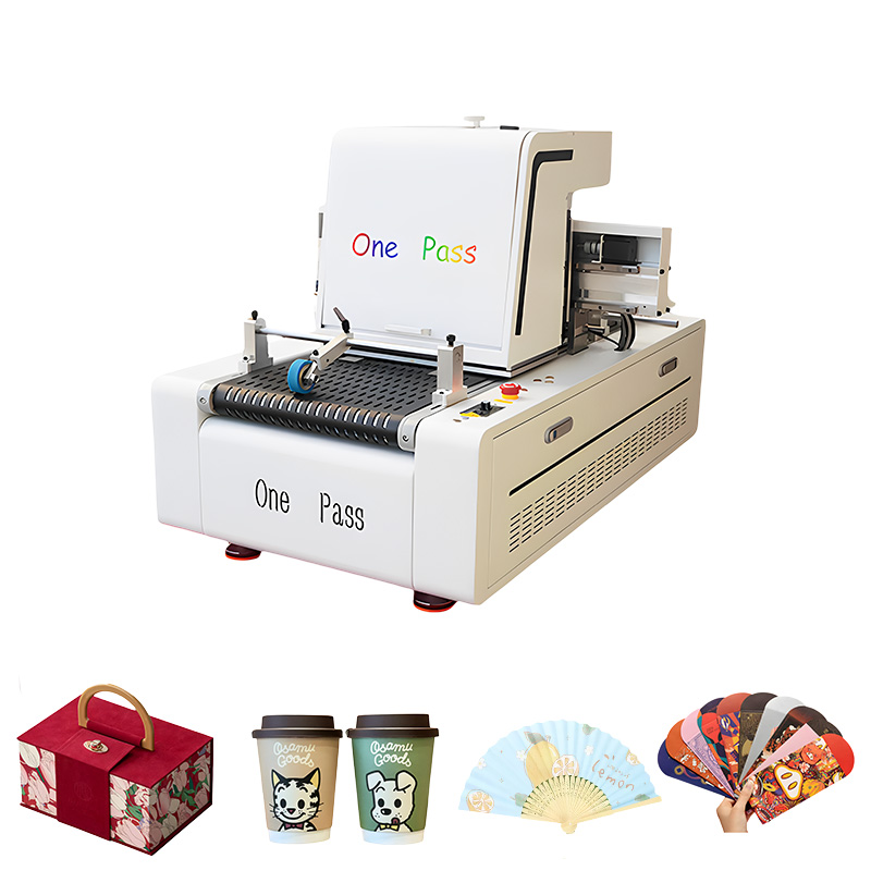 3.One Pass High-speed Digital Printing Machine, High-efficiency Assembly Line Printing For Paper Shells Cardboards &amp; Paper Boxes