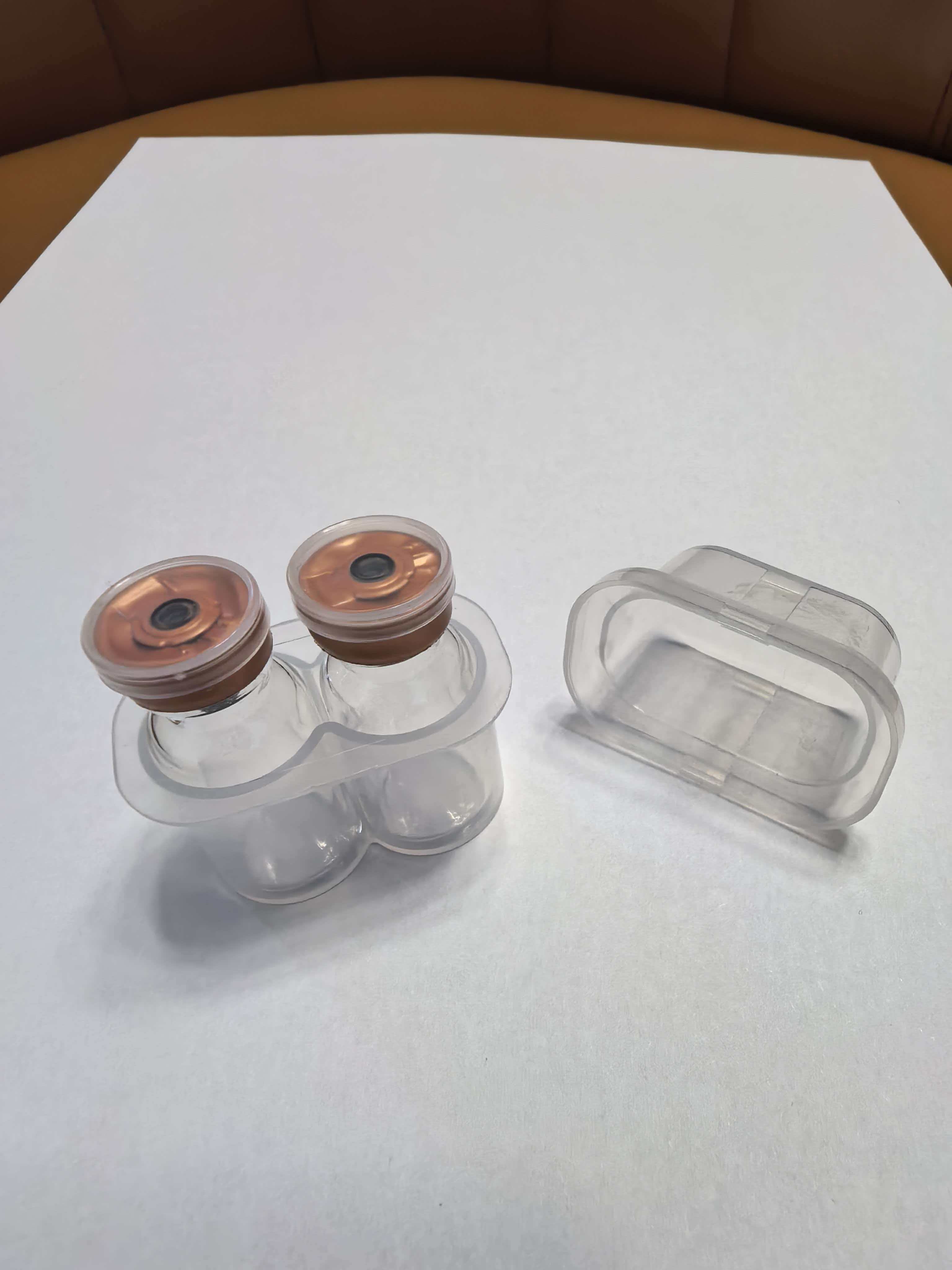 Wholesale JIA HUA Brand 3ml 2-units Sterile LDPE Vaccine Storage Box Embossing Recycled Materials Custom Logo Options Made