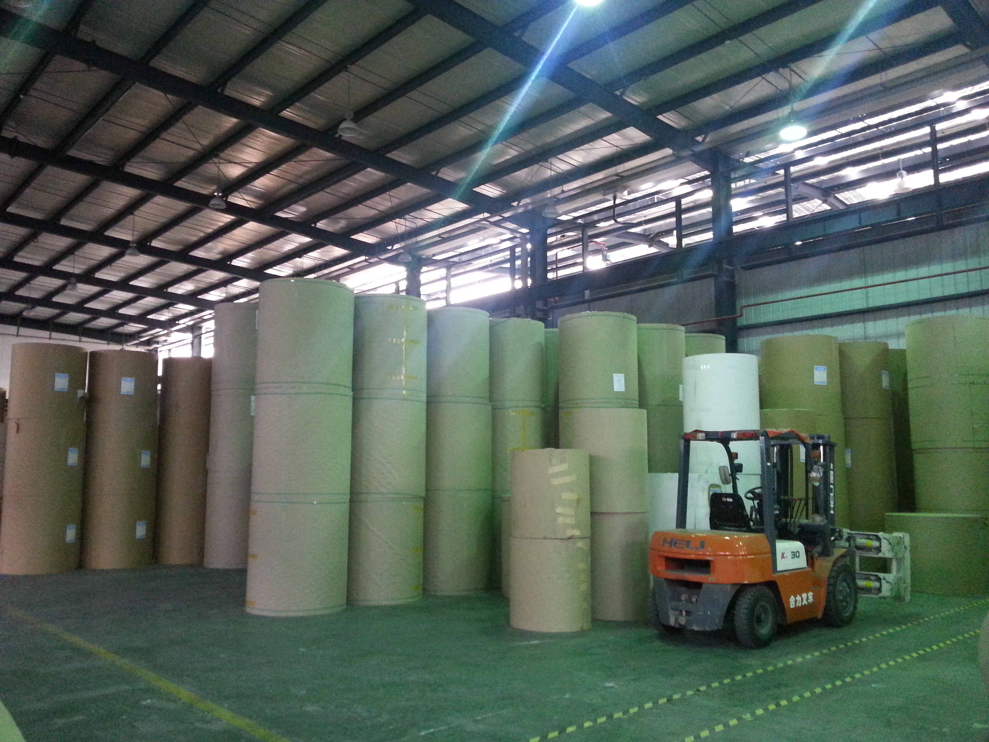 Raw materials warehouse