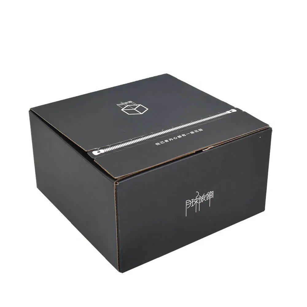 Custom Logo Cardboard Packing Boxes for Shipping Foldable Corrugated Small Carton Clothes Gift Mailer Box