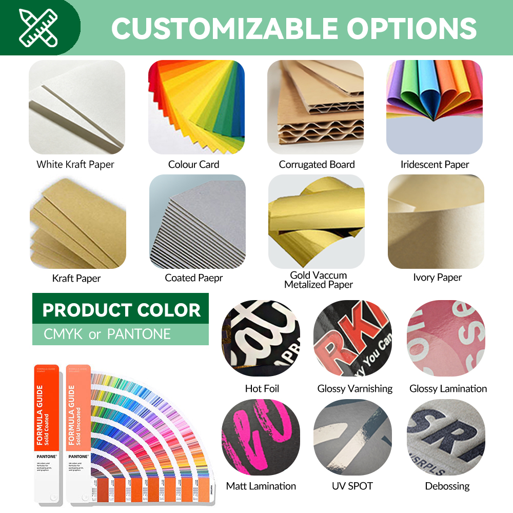Custom Printed Cardboard Counter Display Box Recyclable POS Packaging with Logo for Retail Store Display