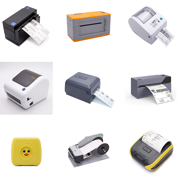 Beeprt Quick Label Printer Qirui Portable Clothing and Inkjet Color Label Printer