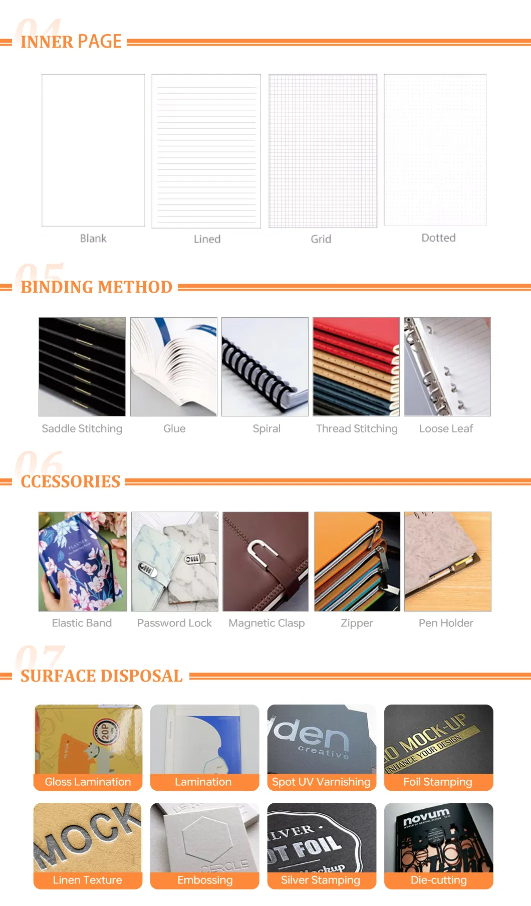 Customizable A3/A4/A5 Single Page Flyer Book Coated Paper Digital Printing Color Design Manual Packaging Instructions Cardboard