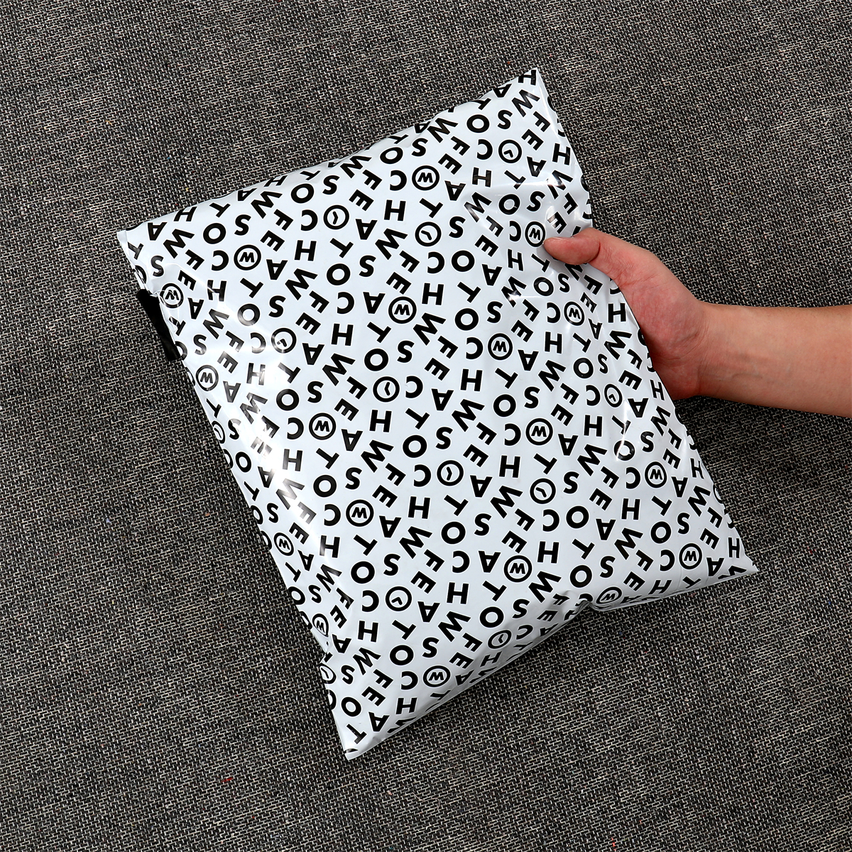 Poly mailer application 8