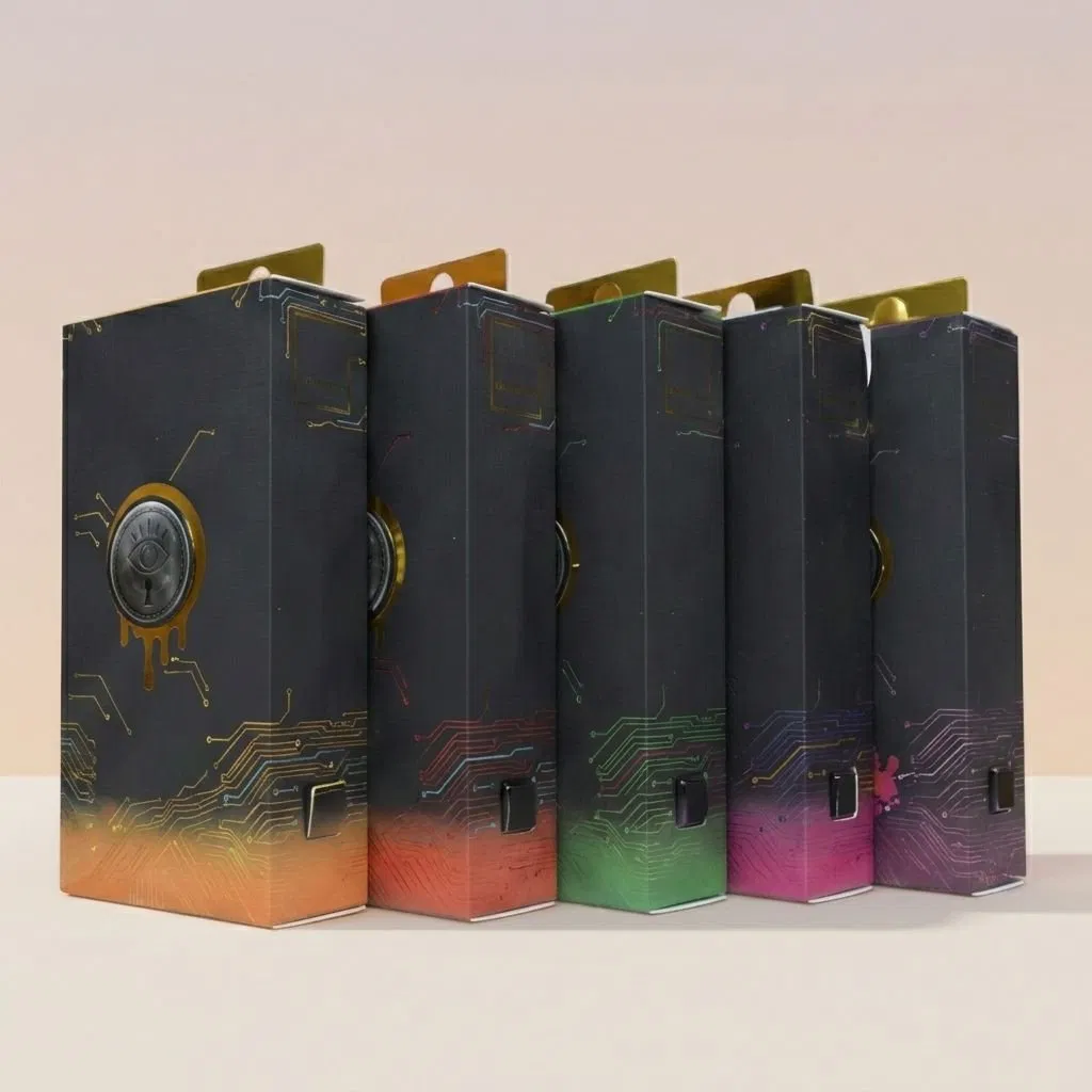 Muha 2g Disposable Custom Paper Folding Packaging Carton Reinforced Structure Box