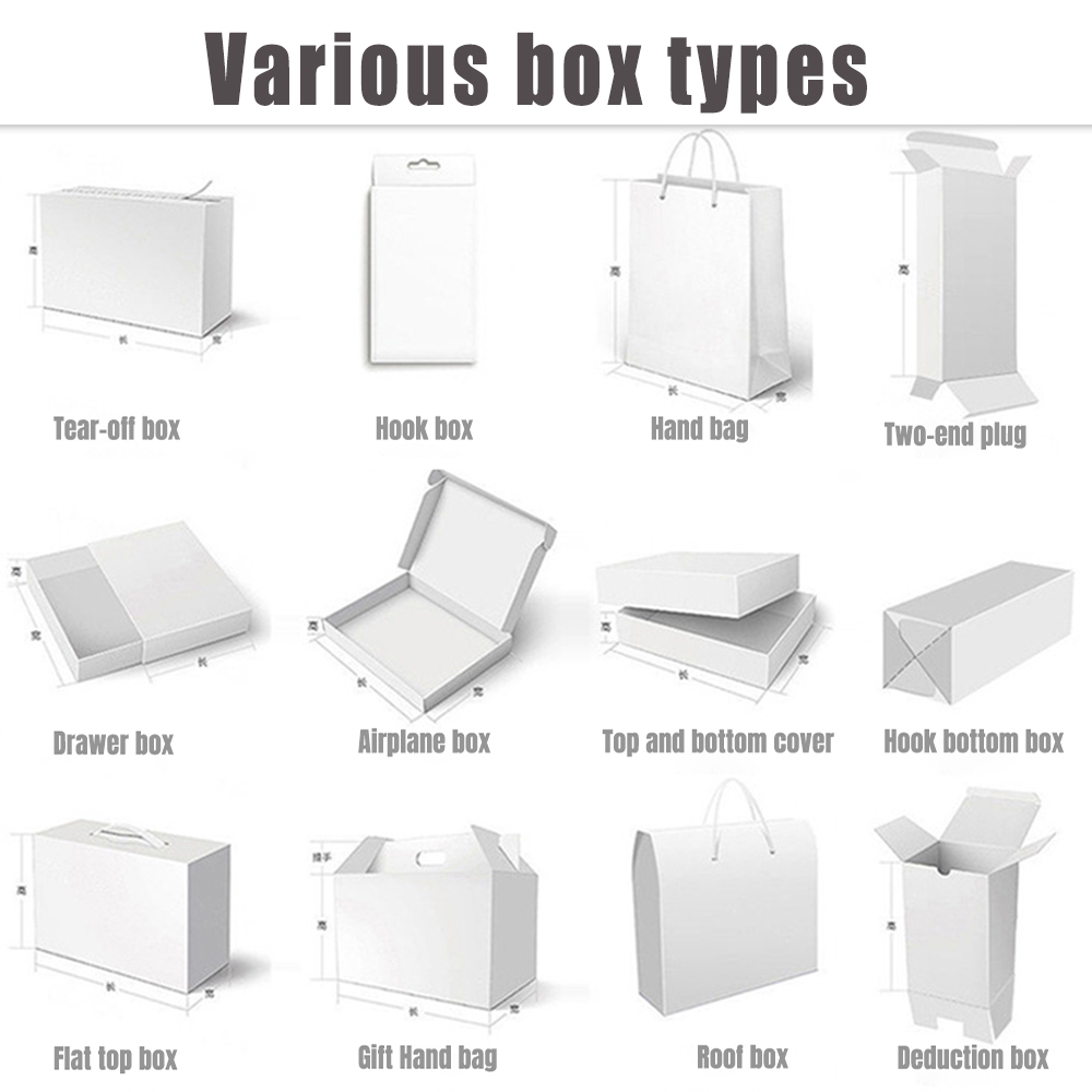 Environmentally Friendly Kraft Paper Box China Manufacture Custom Corrugated Paper Box for Product Packaging