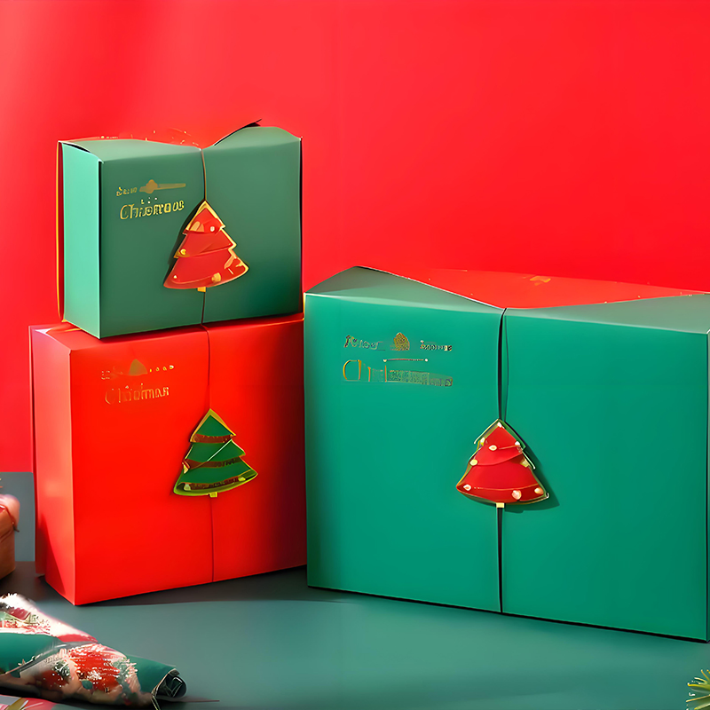 Sustainable Food Packing Boxes Printed Cardboard Christmas Gift &amp; Box Packaging