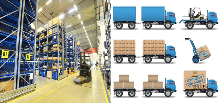 Inventory management & Logistic transportation