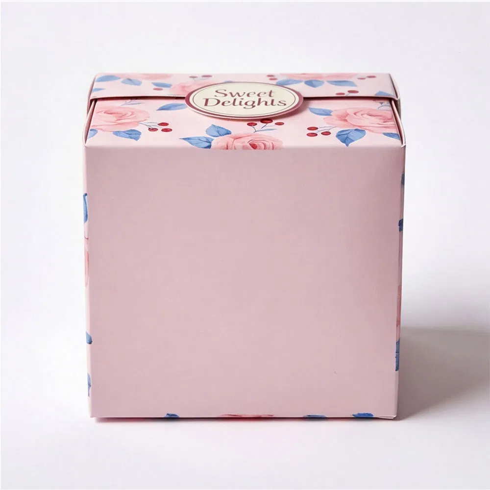 Low MOQ Custom Cardboard Window Box Printing for Cosmetic Packaging
