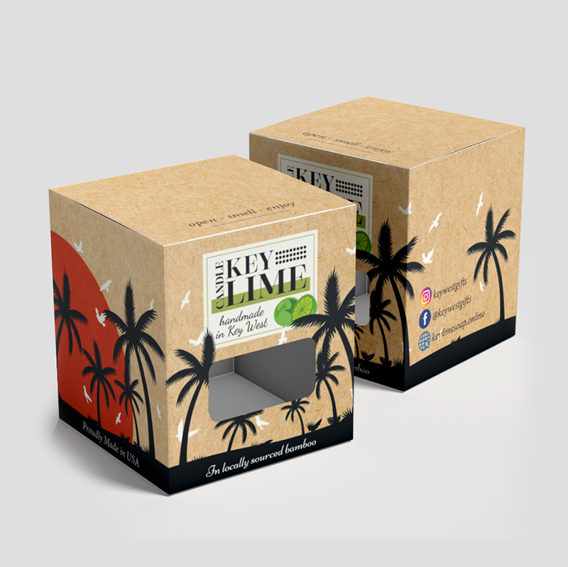 Kraft Paper Box With Window