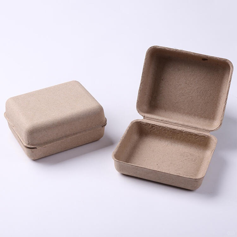Wholesale Custom Recyclable Biodegradable Cosmetic Packing Box Glossy Matt Lamination Embossing For Gift Packaging Molded Pulp
