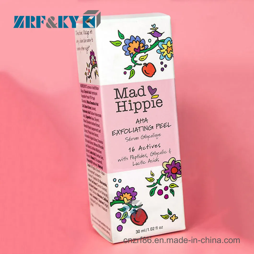 Custom Logo Sustainable Printed Small Cosmetic Paper Package Cardboard Kraft Box