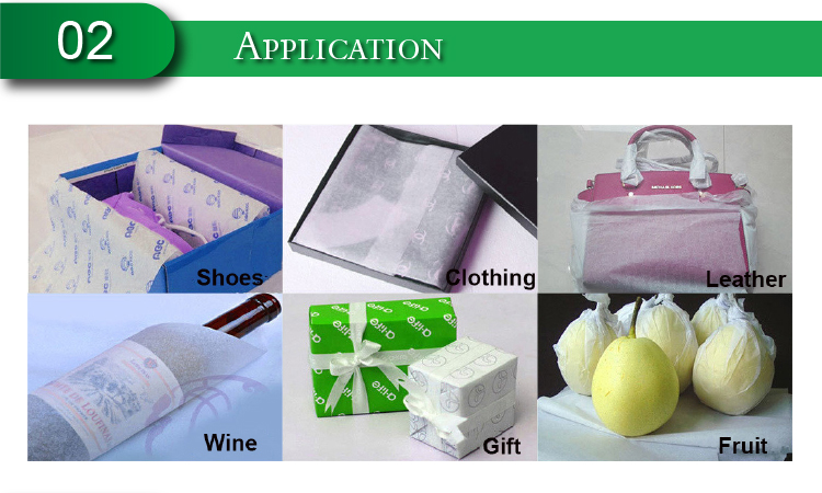 Application of Tissue Paper