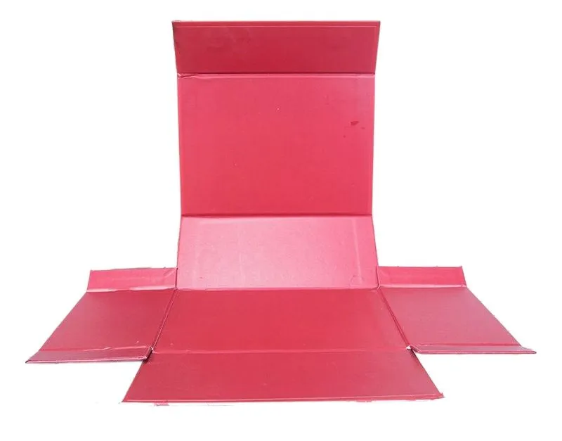 Custom Printed Logo Foldable Rigid Cardboard Clothes Shoes Wig Gift Carton Box