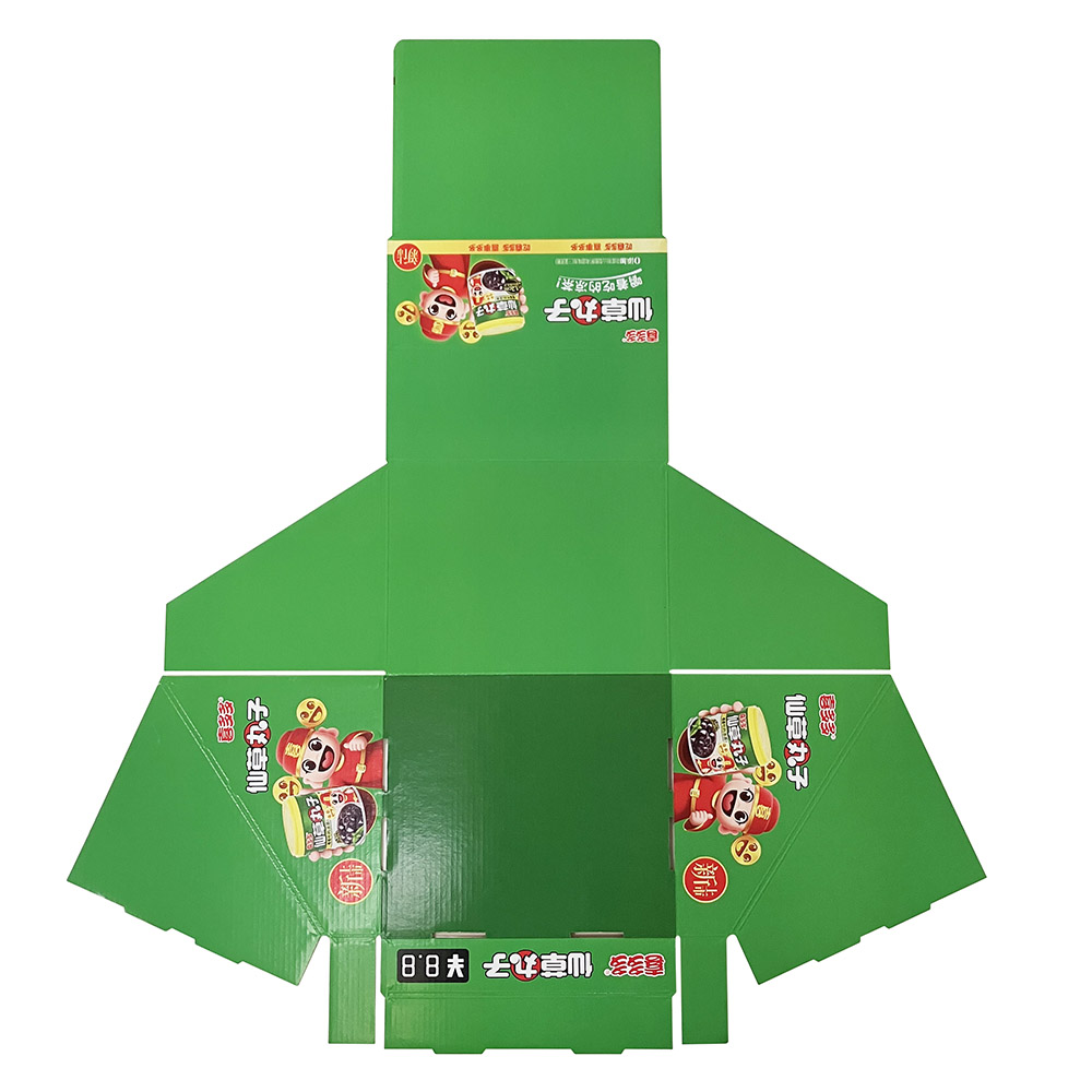 Shelf Ready Corrugated Cardboard Counter Display Box PDQ Tear Away Packaging for Retail Store Shipping for Cardboard Packaging