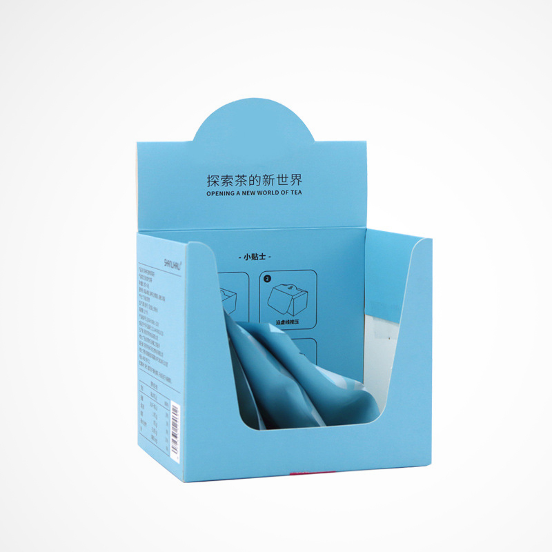 Promotion Counter Display Table Box Snack Beverage Point of Sale Display Retail Cardboard Countertop Custom Display Box