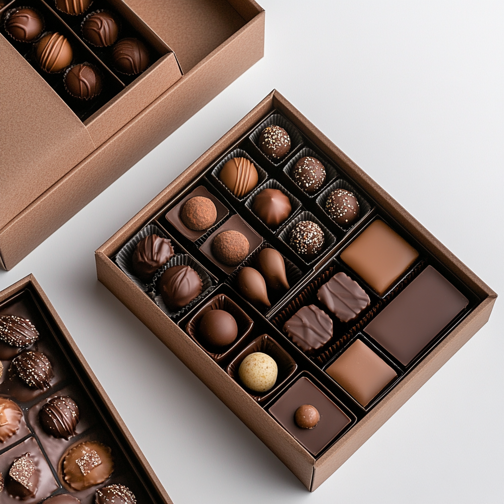 Valentine's Day Chocolate Gift Boxes Customized Logo Printed Eco-Friendly Paper Shipping Boxes Your Perfect Packaging Solution
