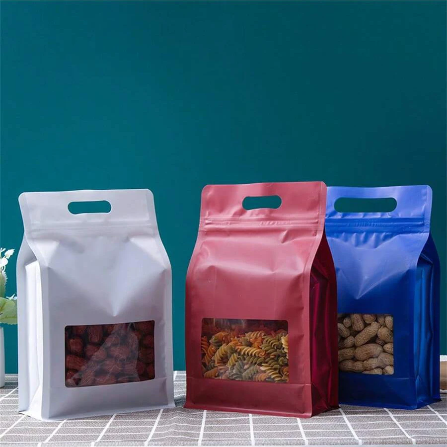 Custom Printed Reclosable Aluminium Foil Food Package Zipper Stand Packaging for Sushi Milk Pet Food Jelly Accepts CPP for Logo