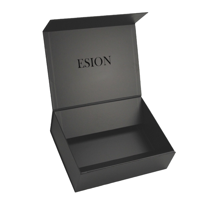 Popular Paper Satin Gift Box Packaging Recyclable Magnet Packaging Rigid Box Custom Logo Cosmetics Paperboard Gift Magnetic Box