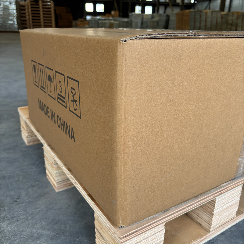 Customized Logo Disposable PVC Coated Corrugated Cardboard Box for Product Packaging Transportation Carton with Offset Printing