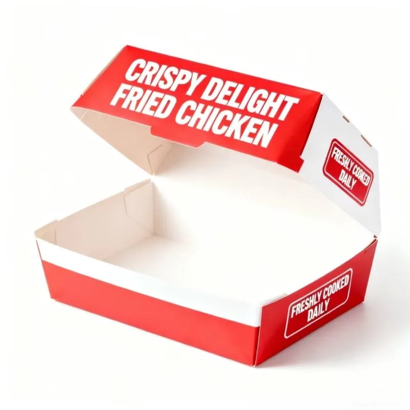 Wholesale Custom Logo Printed Paper Packaging Cardboard Foldable Storage Carton Color Food Folding Box