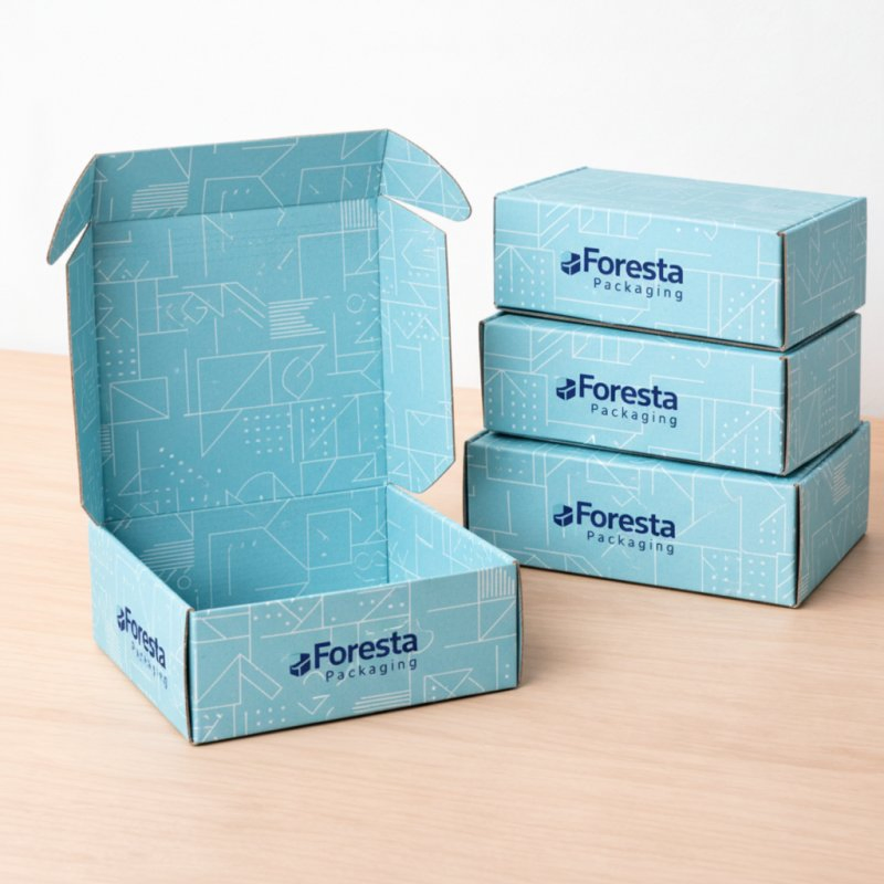 Color Printed Corrugated for Shirt Gift Box with Custom Logo Printing