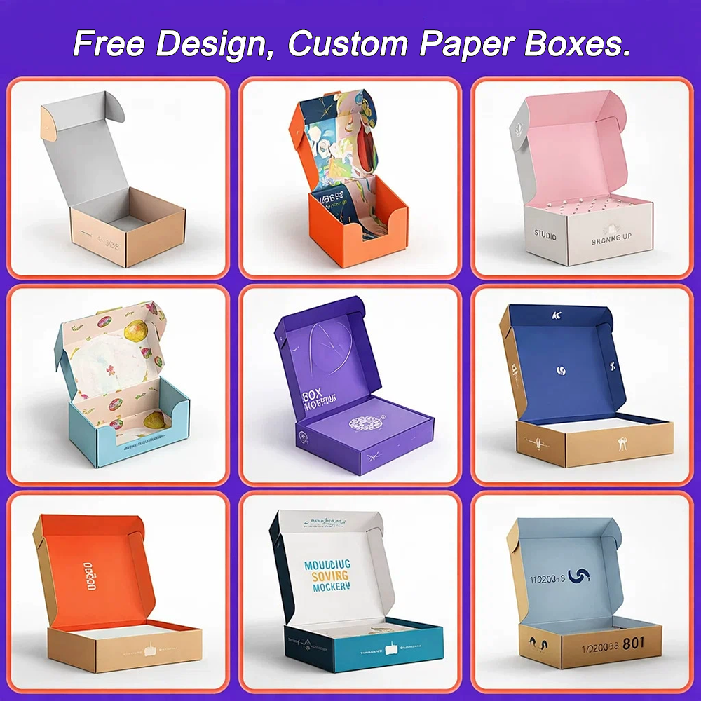 Elevate Your Brand with Custom Printed Mailer Boxes, Personalized Paper Gift Boxes and Compact Small Shipping Boxes