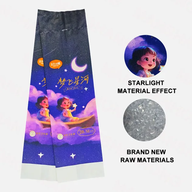 Eco-Friendly Custom Printed Soft Plastic Bags